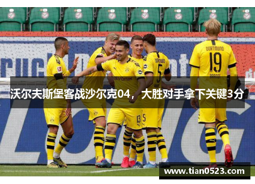 沃尔夫斯堡客战沙尔克04，大胜对手拿下关键3分