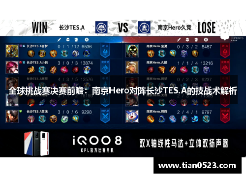 全球挑战赛决赛前瞻：南京Hero对阵长沙TES.A的技战术解析